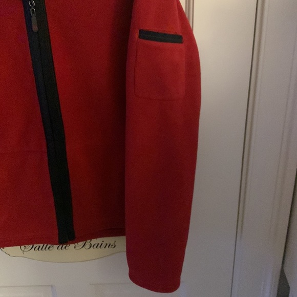 Red/black fleece full zip - Picture 4 of 5